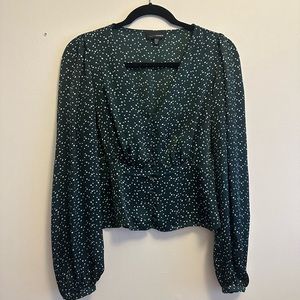 Lucy Paris Green Blouse